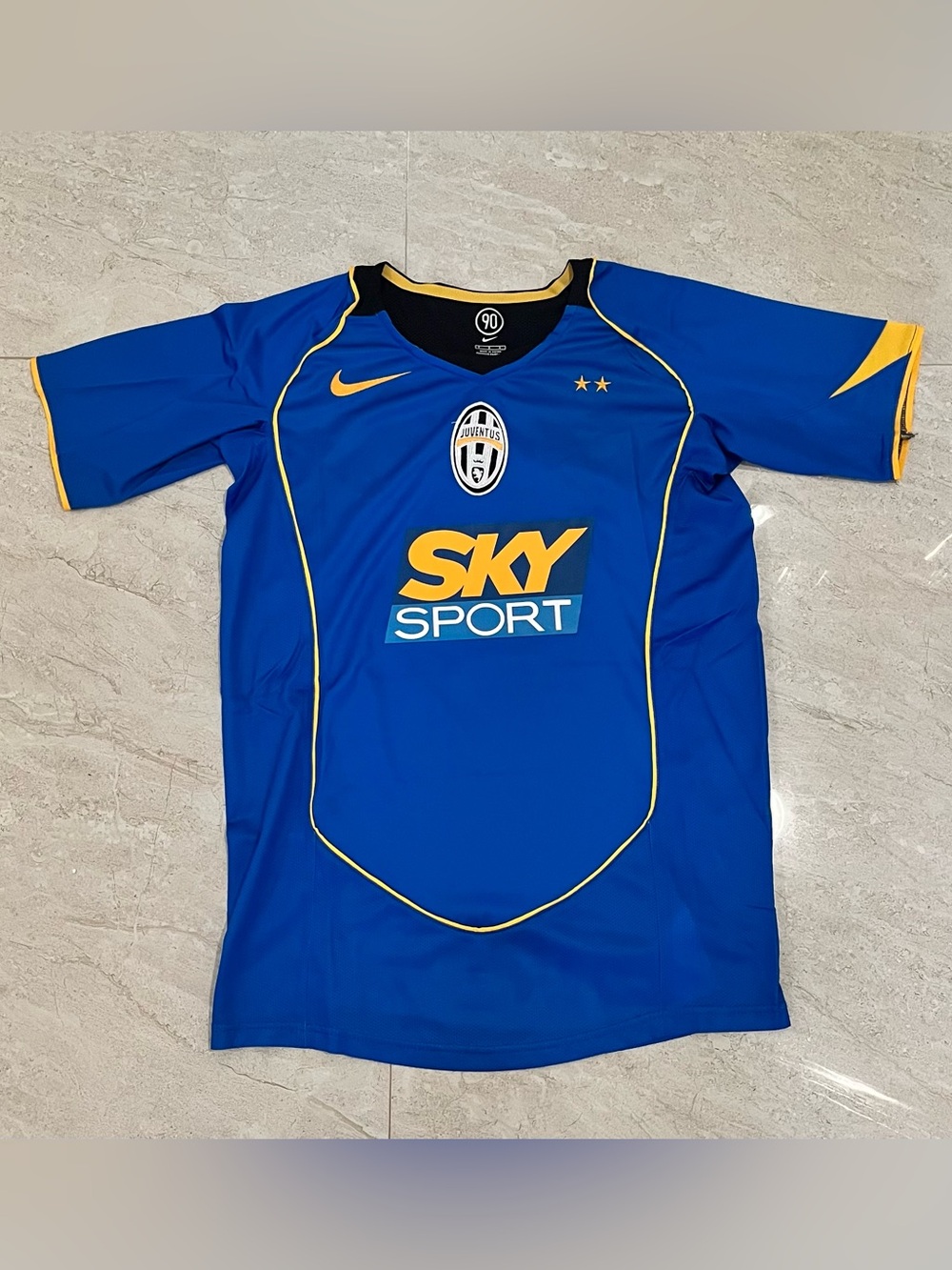 Juventus 04/05 blue third kit - Ibrahimovic #9 SIZE SMALL